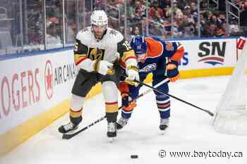 Oilers fall 4-2 to Golden Knights in McDavid's return from injury