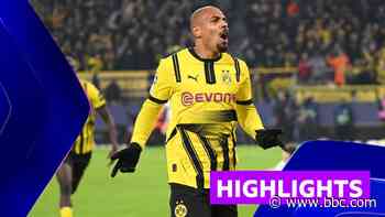 Malen rescues sluggish Dortmund with late winner against Sturm Graz