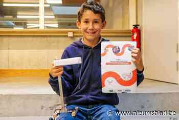 Arthur (11) en een klad andere bollebozen krijgen diploma Tiener Techniekacademie: “Ik probeer graag uit waar ik goed in ben”