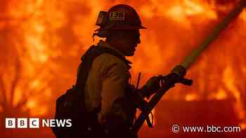 Watch: Fast-moving California wildfire burns out of control