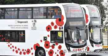 Free bus travel for veterans this weekend as Sussex pauses for Remembrance Sunday