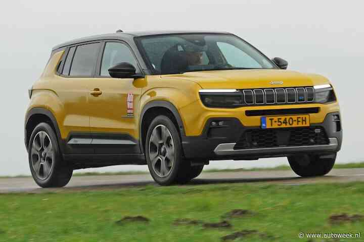 Elektrische Jeep Avenger duizenden euro's goedkoper