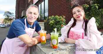 New bubble tea cafe opens its doors in Hereford city centre