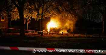 Huge fire sees over 1,000 Salford homes hit by power cut