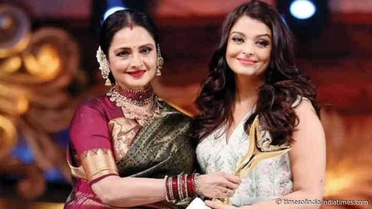 Rekha and Aishwarya Rai's body language decoded