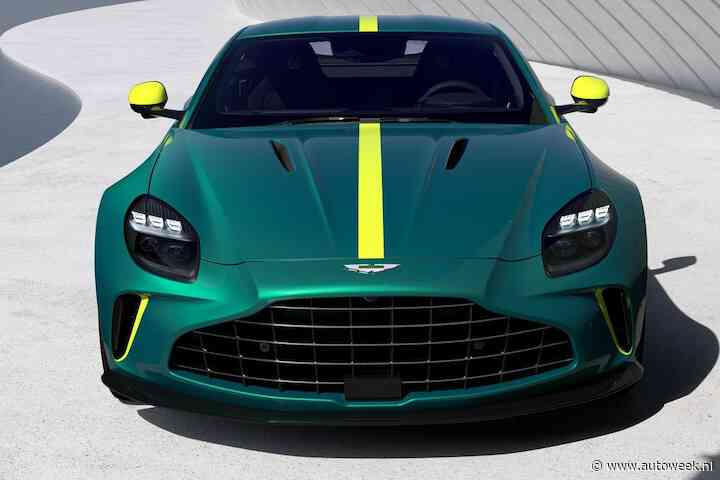 Actiemodelletje voor continentaal Europa: Aston Martin Vantage AMV24 Edition