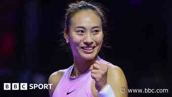 Zheng breezes into WTA Finals last four as Rybakina stuns Sabalenka