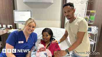 First baby born at city's new hospital