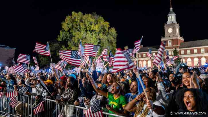 Howard’s Heartbeat: The Yard Brings Together Alumni, Students And Supporters For Kamala Harris