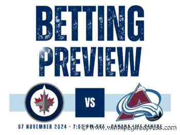 Colorado Avalanche @ Winnipeg Jets Prediction, Odds & Picks: NHL Betting Preview Nov 7