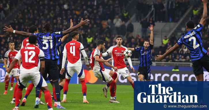 Handballs all round as Arsenal and Villa lose in Champions League: Football Weekly Extra - podcast