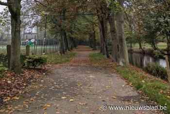 Buitenste wandelpad van Lints park gedurende een week onderbroken