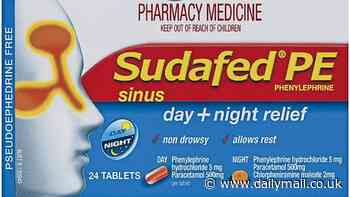 FDA wants to scrap Benadryl and Sudafed from pharmacies after finding drugs are useless against colds