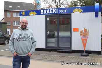 David (41) ruilt opritten en terrassen in voor frietbarak: “Dit heeft zijn charme”