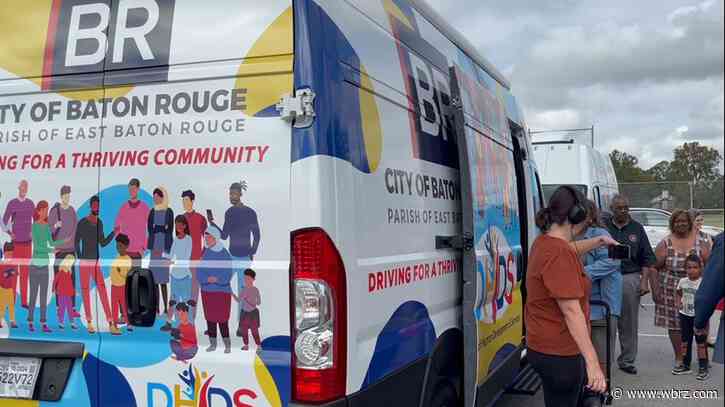 East Baton Rouge Parish unveils new mobile units to provide tools, resources to underserved communities