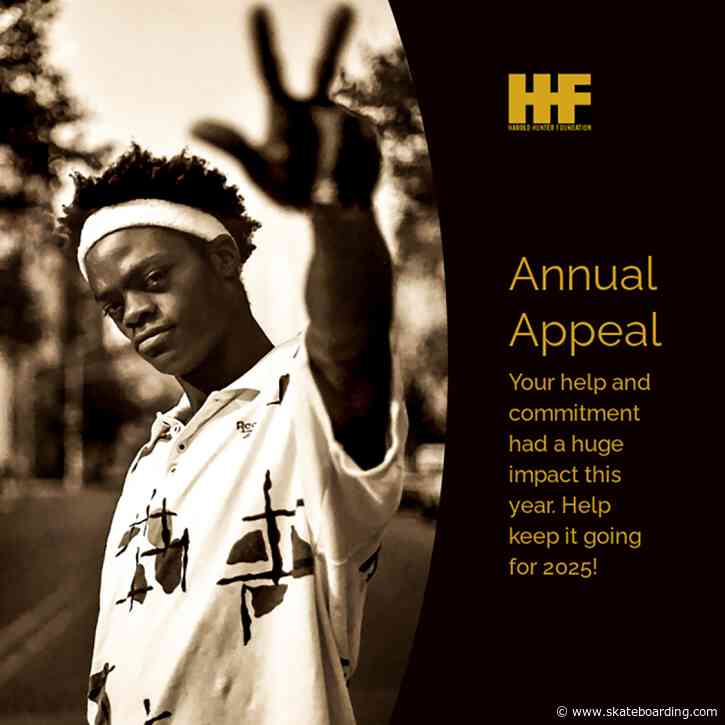 You should donate to the Harold Hunter Foundation, here's why