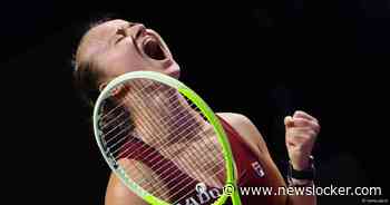 Barbora Krejcikova voegt zich bij Coco Gauff en Aryna Sabalenka in halve finales van WTA Finals