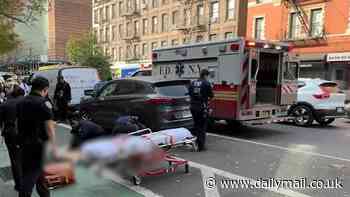 Manhattan mayhem as gunman opens fire in broad daylight then flees to subway