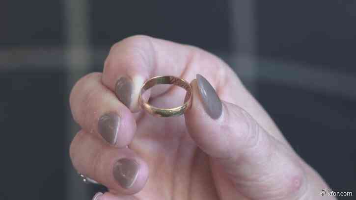 Woman finds engraved wedding band inside thrift store, wants to find owner