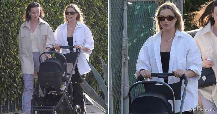 Margot Robbie spotted in public with newborn as she celebrates becoming first-time mum