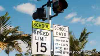 11 Miami-Dade school zones get new cameras to deter speeding drivers with $100 citations