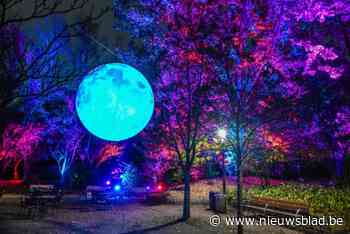 Duizenden lichtjes getest voor festival Luminate in Japanse Tuin