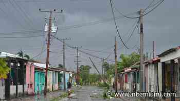 Cuba left reeling after Category 3 hurricane ravages island and knocks out power grid