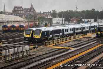 Person dies after being hit by train in south London