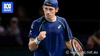 Alex de Minaur faces tough ATP Finals draw