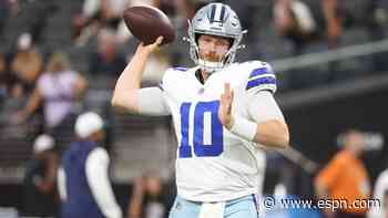 Cowboys: Confidence is still there with QB Rush