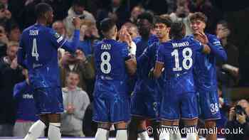 Chelsea 8-0 Noah: The goals rain in two by two as Blues net SIX before half-time against Armenian minnows to lay down a marker ahead of Arsenal clash on Sunday