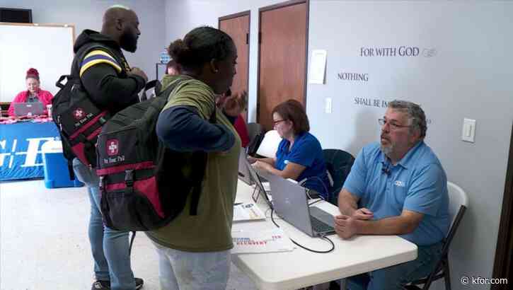 "We're a one-stop shop": OKC sets up two tornado outreach centers