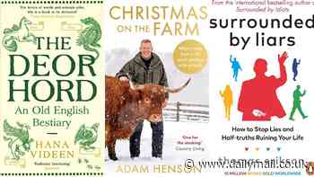 Join Adam Henson on the Farm in this week's best paperbacks: The Deorhord by Hana Videen, Christmas on the Farm by Adam Henson, Surrounded by Liars by Thomas Erikson