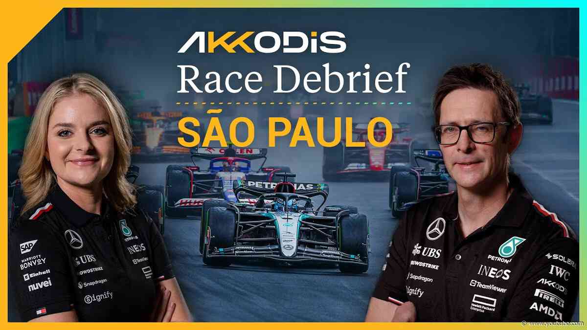 Why Did We Pit During the VSC? | 2024 São Paulo GP F1 Akkodis Race Debrief