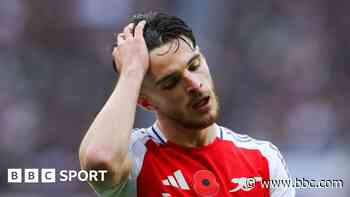 Arsenal's Rice set to play on despite broken toe