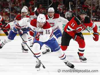 Habs liveblog: Near end of second period, it's 3-1 for the Devils