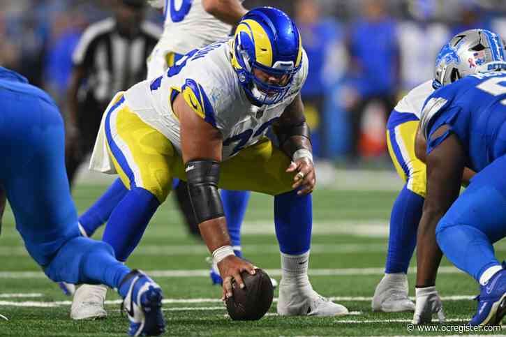 Rams getting offensive line back into order