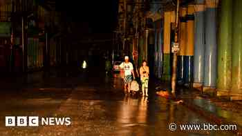 Cuba works to restore power after hurricane blackout