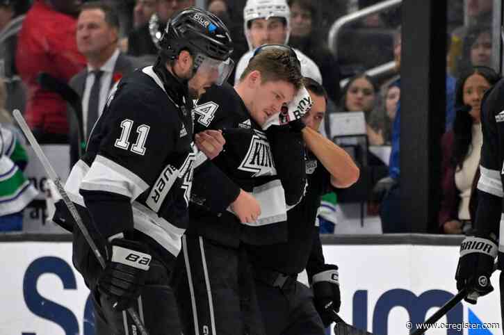 Kings fall to Canucks at home for the first time this season