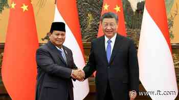 Indonesia’s president seeks closer ties to Xi and China