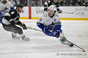 Hughes continues hot streak, Canucks overcome loss of Boeser to beat Kings 4-2