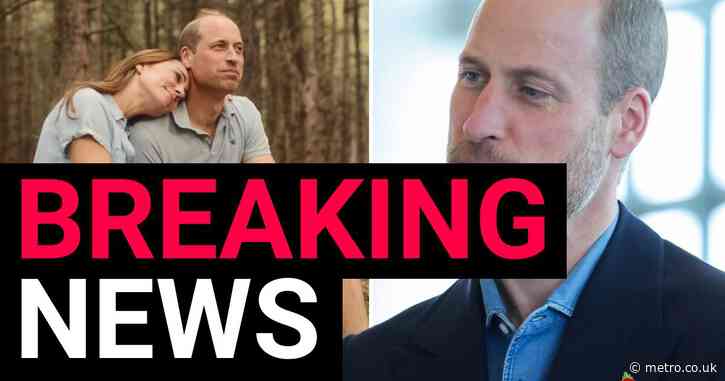 Prince William says 2024 was ‘hardest year of my life’ after Kate cancer diagnosis