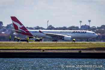 Qantas Airways plane suffers engine failure as passengers tell of loud bang and 'sharp shudder'