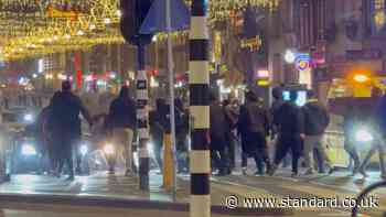 Israel sends planes to Amsterdam to 'rescue' Maccabi Tel Aviv fans after violent street clashes