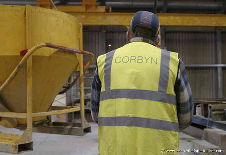 Groundworks firm Corbyn files administration notice