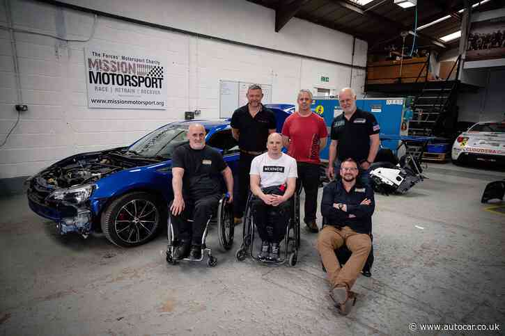 The charity helping war veterans to build careers in motorsport