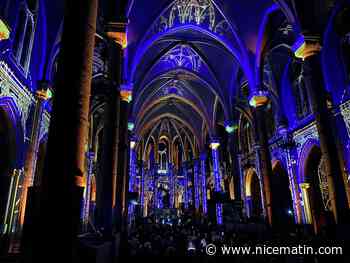 On a assisté au lancement du spectacle de lumières dans la basilique Notre-Dame de Nice (et ça valait le coup)