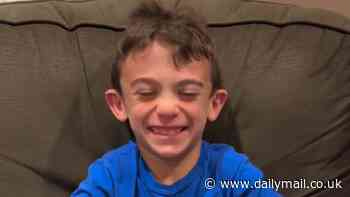 Touching moment young Trumper with rare brain disorder reacts to election result