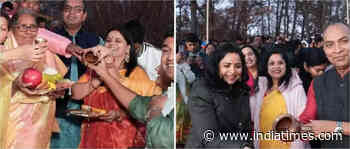 Chhath Puja celebration in America