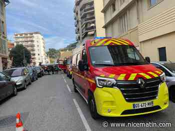 Les secours mobilisés sur un feu d’appartement à Nice-Est